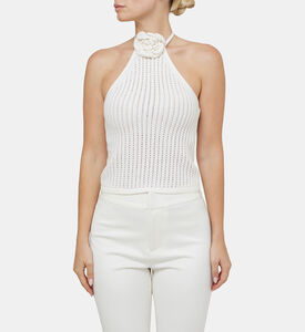 بلوزة بيسي بحمالة حول الرقبة