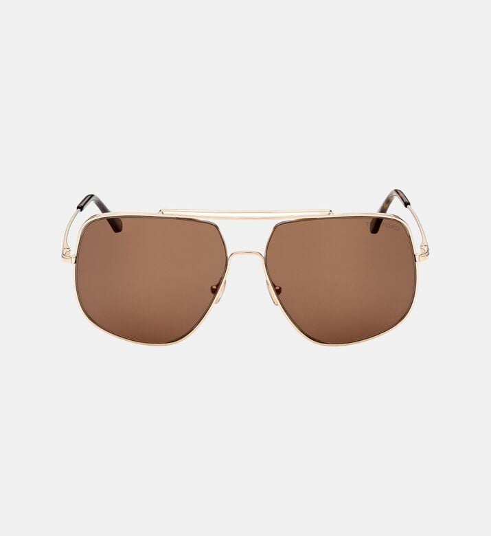 Acetate Double Bridge Square Sunglasses 61 Acetate Double Bridge Square Sunglasses 61