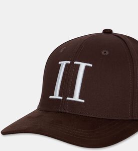 Les Deux Structured Logo Baseball Cap, Brown, Fs, Packshot View