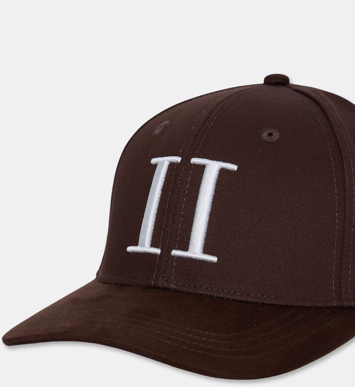 Les Deux Structured Logo Baseball Cap, Brown, Fs, Packshot View