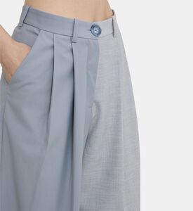 بنطال زيلدا بلونين بخصر عالٍ