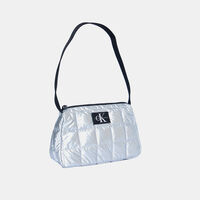 Logo-patch Quilted Hand Bag