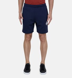 Cotton-blend Leg-logo Sweatshorts
