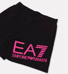 EA7 Cotton-blend Relaxed-fit Shorts, Packshot View