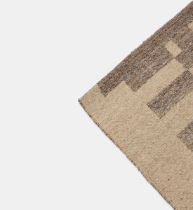 Home Deco and More Coastel Patterned Carpet, Taupe, 200x300-cm, Packshot View