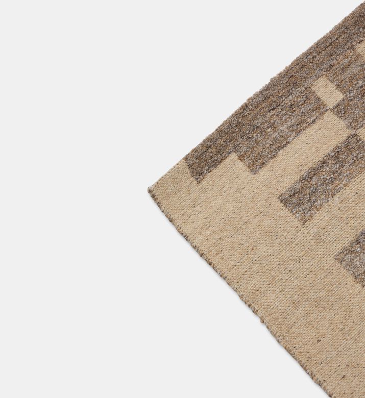Home Deco and More Coastel Patterned Carpet, Taupe, 200x300-cm, Packshot View