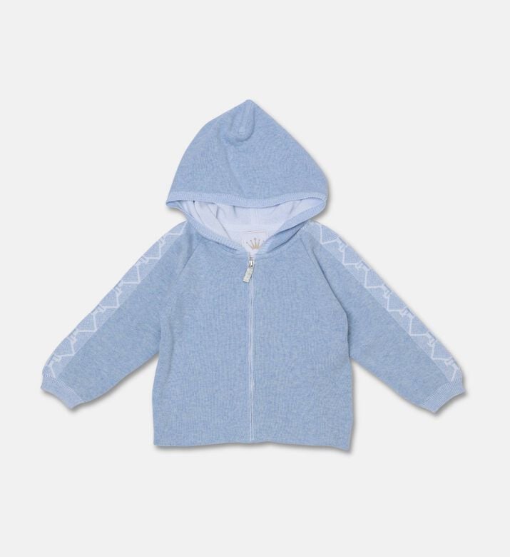 My First Collection Jack Jacquard, Blue, 3-6m, Packshot View