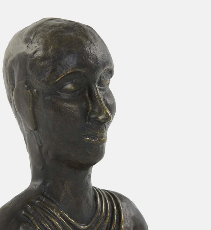 Suzuki Bronze Human Bust Suzuki Bronze Human Bust