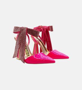 Yasmina Crystal Bow Nappa Pumps Yasmina Crystal Bow Nappa Pumps