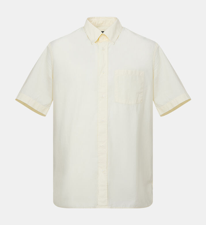 Cotton Chest Pocket Poplin Shirt