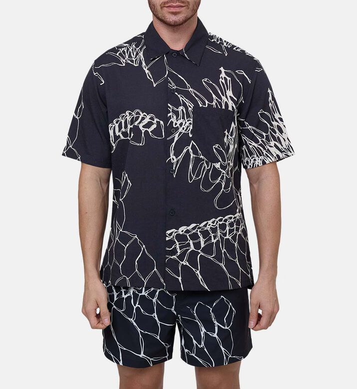 Organic Cotton Printed Short-sleeve T-shirt