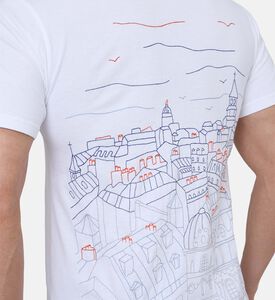 Noon Embroidered Script T-shirt