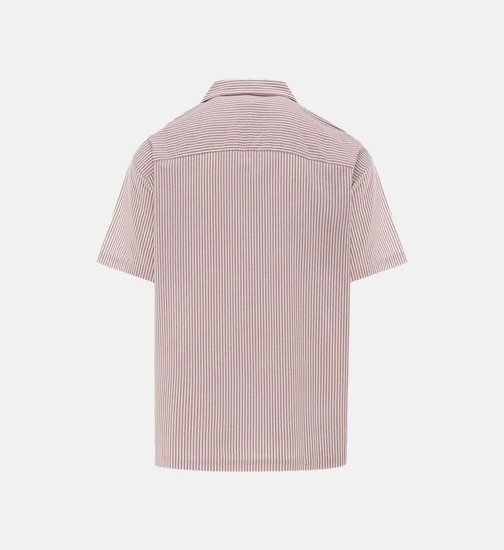 Short-sleeve Striped Polo Shirt