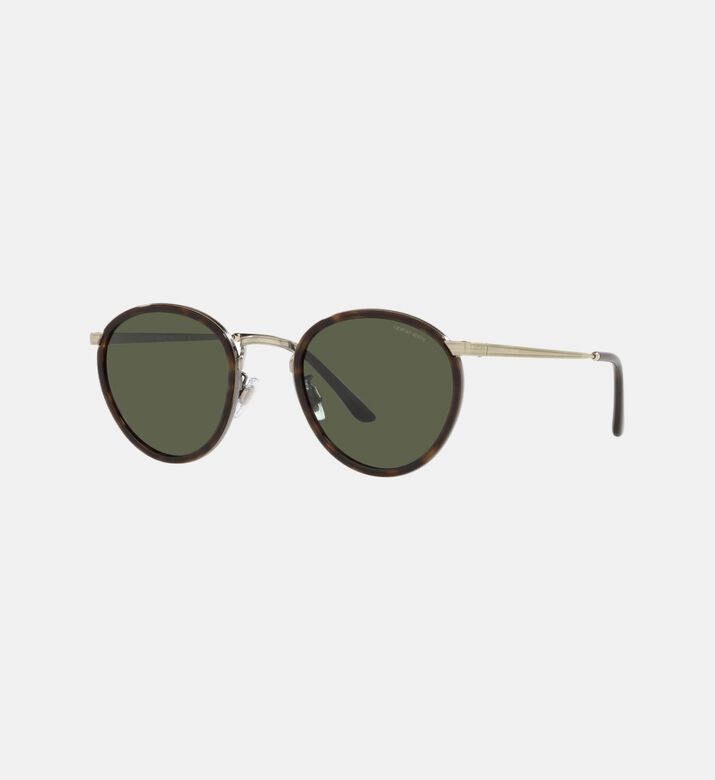 Round Full-rim Sunglasses 50