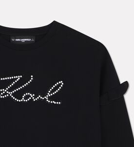 Karl Lagerfeld Stud Logo Sweatshirt, Packshot View