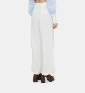 Wide-legged Woven Pants