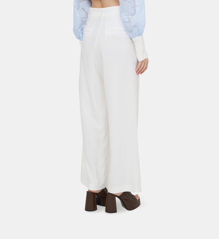 Wide-legged Woven Pants