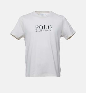 Cotton Logo Straight Cut T-shirt