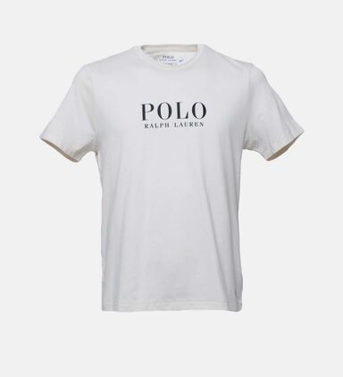 Cotton Logo Straight Cut T-shirt