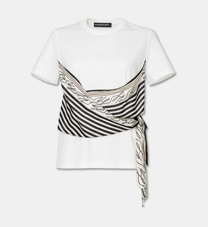 Karl Lagerfeld Ts Scarf Print, Packshot View