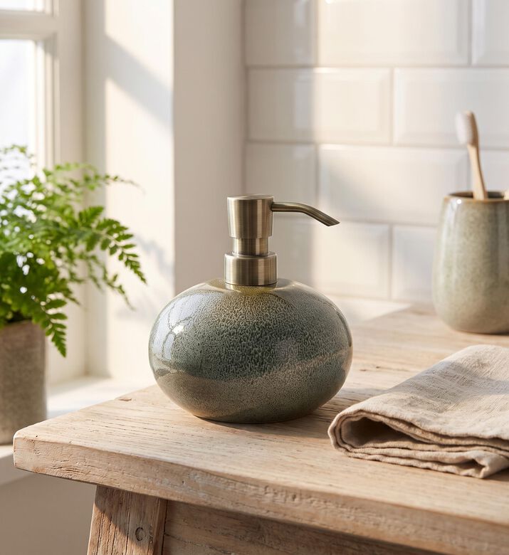 Aquanova Ugo Forest Soap Dispenser, Model View