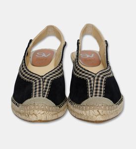 Salvi Slingback Wedge Sandals, Black, Eu-41, Packshot View