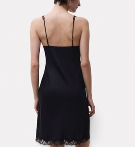 Chantelle Night Dress, Black, M, Model View