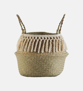 سلة تخزين ويكرت من الأعشاب البحرية