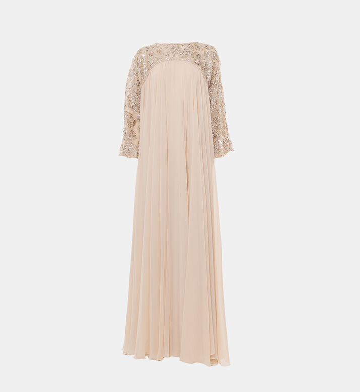 Sequined Top Maxi Gown Sequined Top Maxi Gown