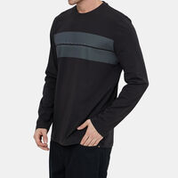 Cotton Contrasted Stripes T-shirt