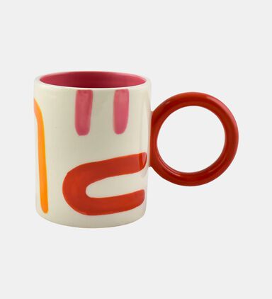 Ceramic Ring Handle Mug