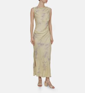 Sahira Slim-fit Tie-dyed Maxi Dress