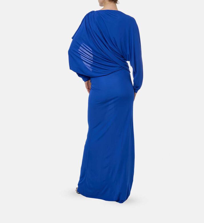 Encased Cut-out Waist Maxi Dress