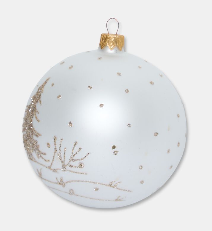 Home Deco and More Winter Vine Spherical Ornament, Packshot View
