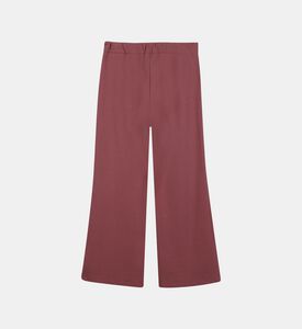 بنطال واسع الساقين بتفصيل سلسلة