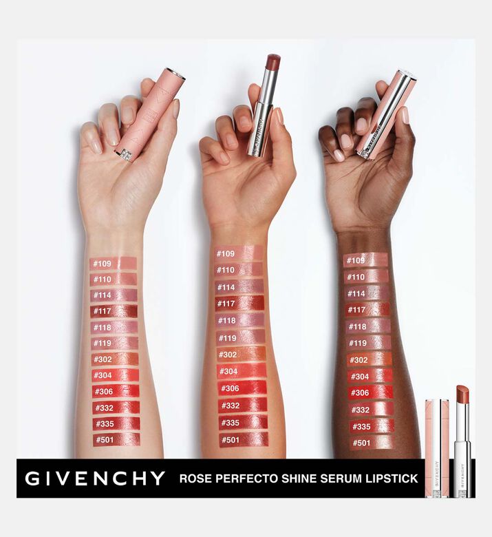 Rose Perfecto Shine Serum Lipstick
