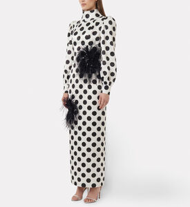 Savanna Zahara Noir Couture Dress, Model View