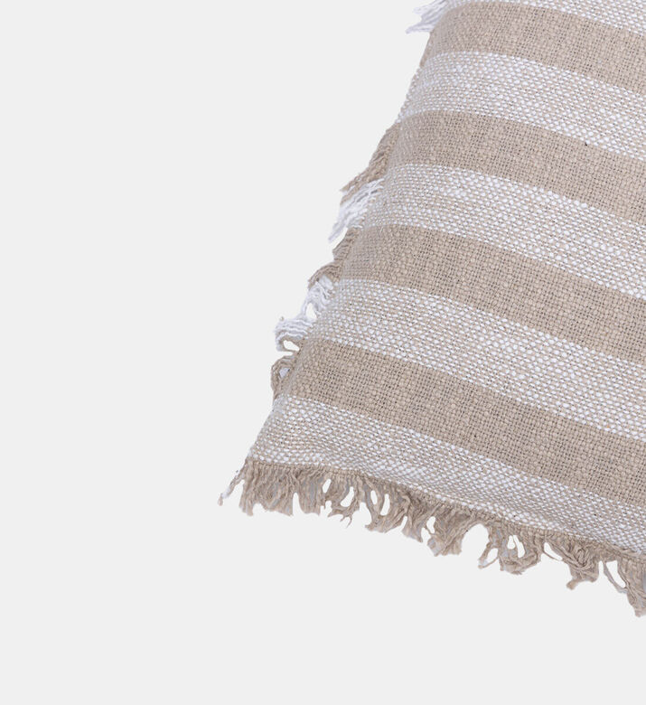 Home Deco and More Glory Fringe Edges Cushion, Packshot View