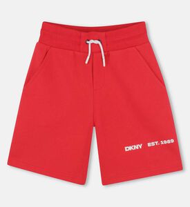 Drawstring French Terry Bermuda Shorts