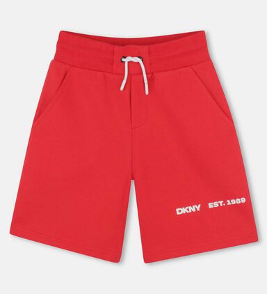 Drawstring French Terry Bermuda Shorts