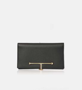 Strathberry Melville Street Large Wallet, Black, Packshot View