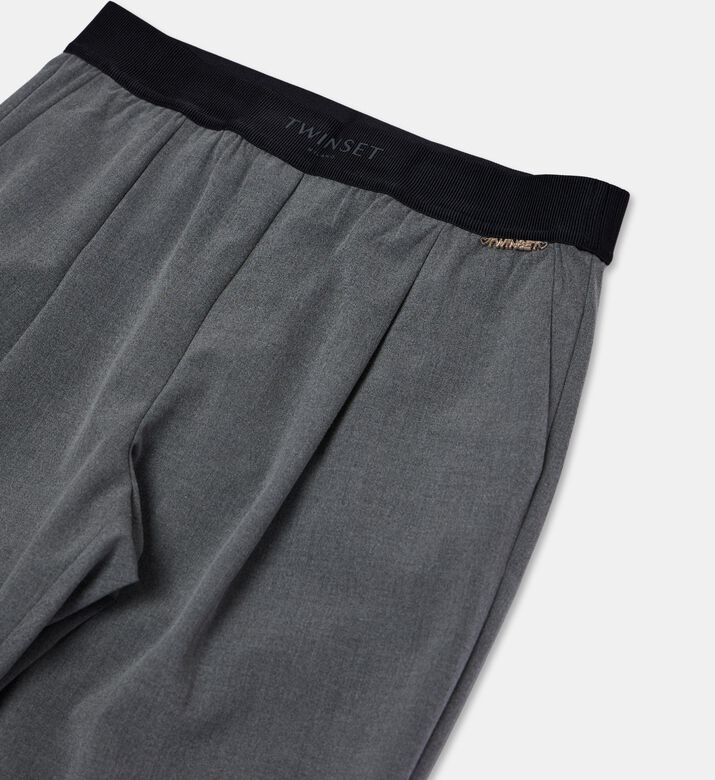 Twinset Wide-leg Regular-fit Trousers, Packshot View