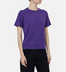 Maison Labiche Embroidered Straight Hem T-shirt, Model View