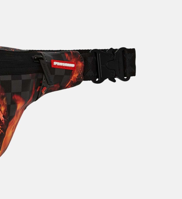Fire-and-ice Shark Belt Bag