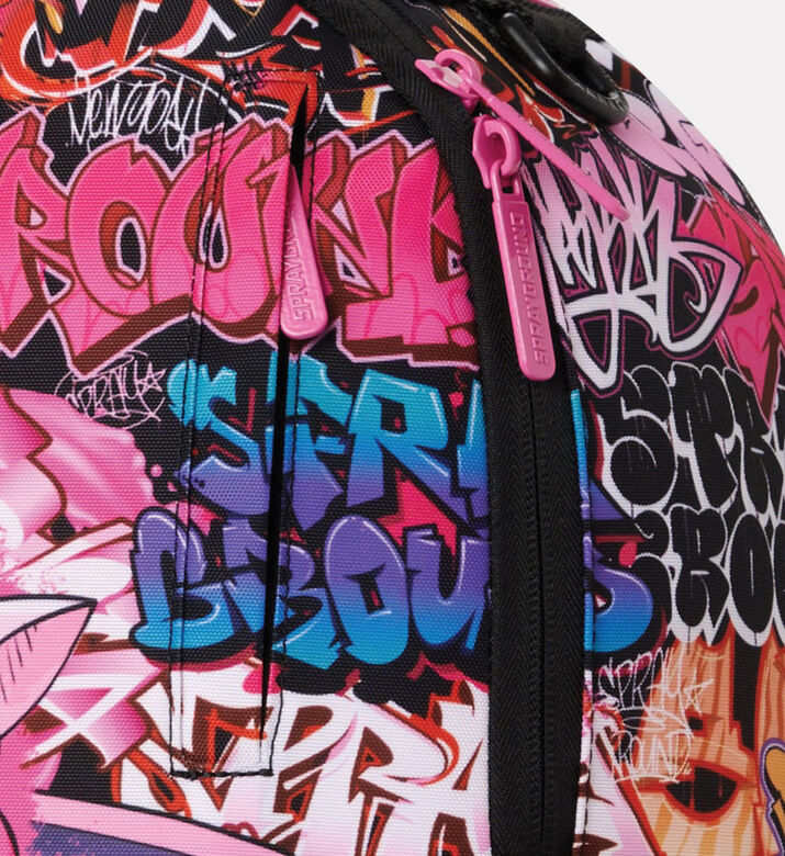 Sprayground Backpack Cash Stacks Kitty, Packshot View