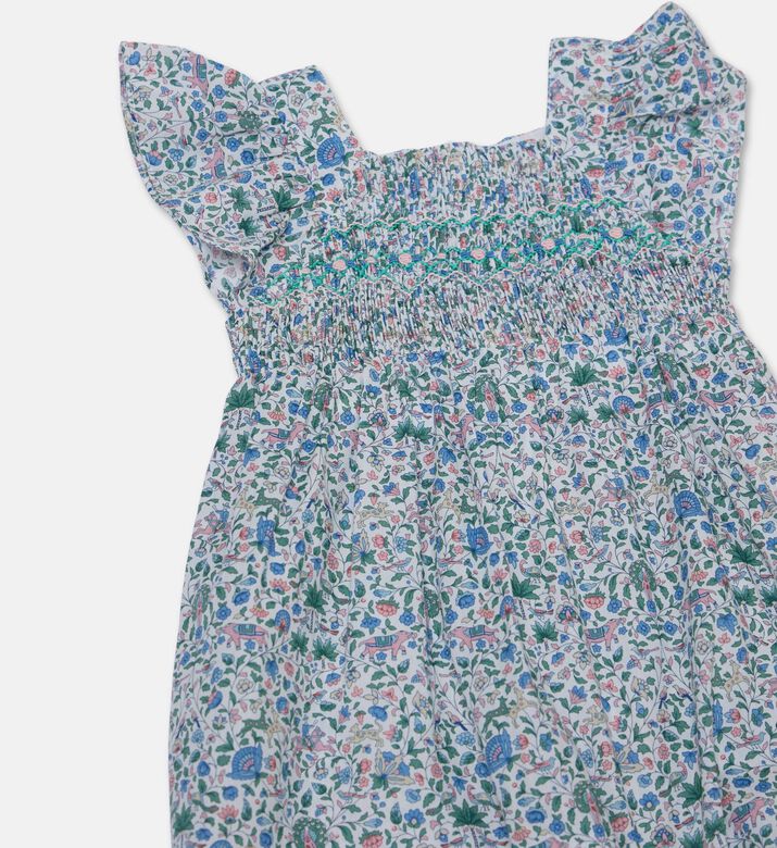 Tartine et Chocolat Floral-print Flutter Sleeves Romper, Packshot View