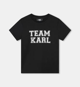 تيشيرت قطن عضوي بلوغو للأولاد