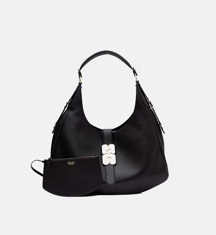 Ganni Kat Large Top Handle Bag, Packshot View