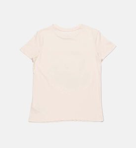 تيشيرت قصير الأكمام بطباعة غرافيكية