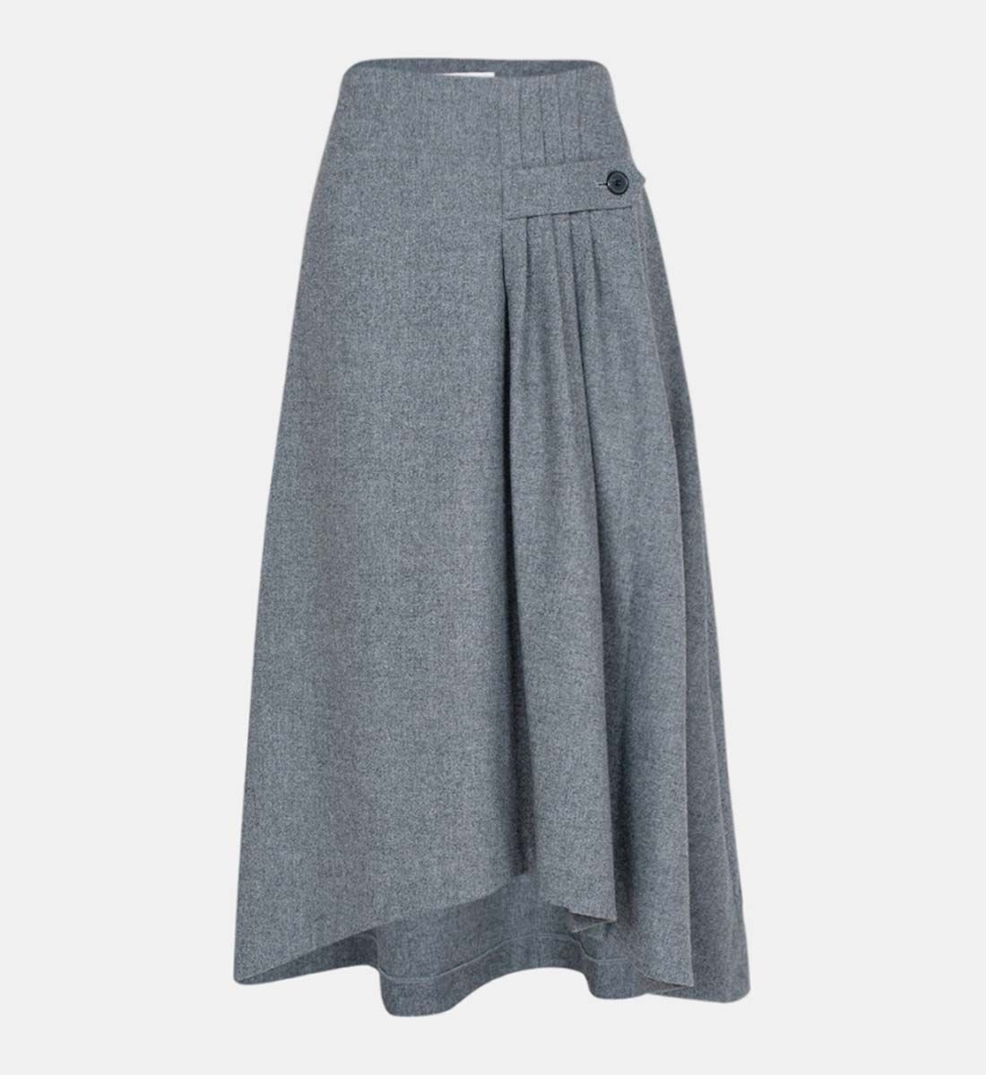 Flared clearance midi skirt